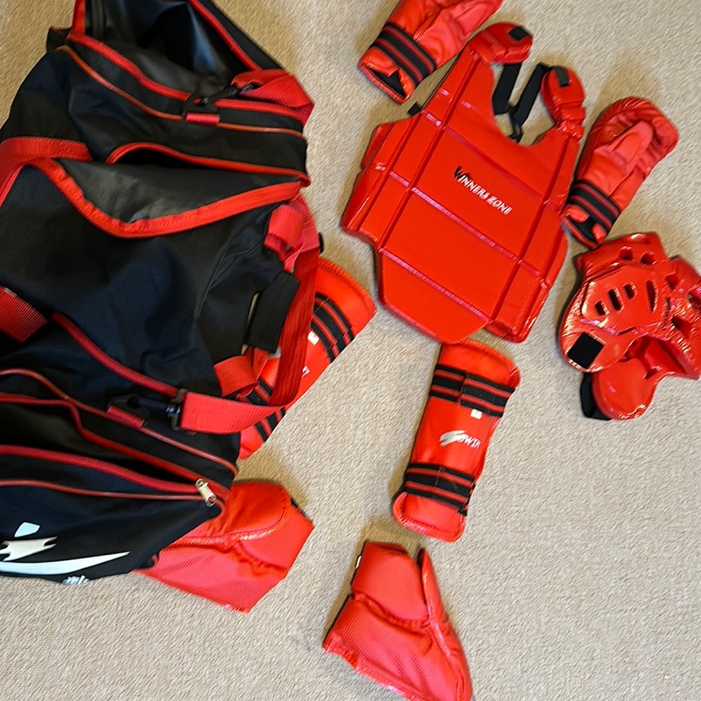 Karate sparring gear size small